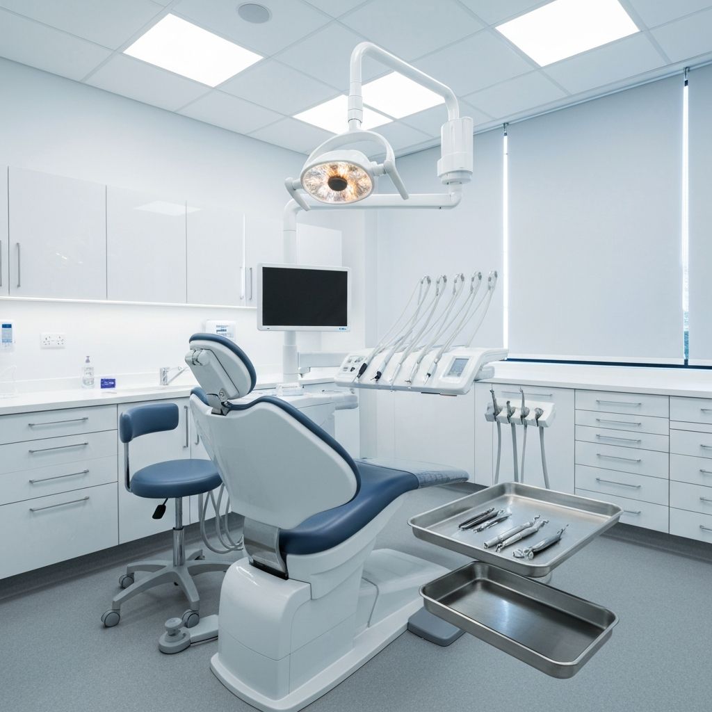 Modern dental treatment room at Brad Pearce Dental, equipped with state-of-the-art technology